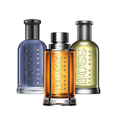 Combo 3 perfumes BOSS THE SCENT, BOSS BOTTLED y BOTTLED INFINITE 100ml - Madrid Perfumes